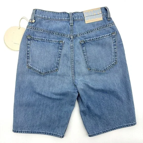 Mother Snacks Twizzy Nothing Else Like It Women's Size 26 High Waist Jean Shorts
